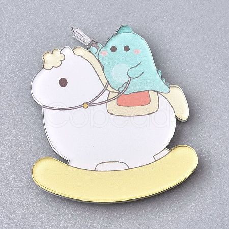 Fridge Magnets Acrylic Decorations AJEW-F042-04-1