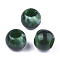 Acrylic Beads, Imitation Gemstone Style, Rondelle, Dark Green, 11.5x9.5mm, Hole: 5.5mm, about 760pcs/500g