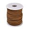 50 Yards Faux Suede Cord, Faux Suede Lace, for Jewelry Making, Camel, 2.5mm