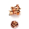 Nail Art Tinfoil, For Nail Tips Decorations, Rose Gold, Box: 29.5x14.5mm, 1sheet/box