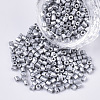 8/0 Two Cut Glass Seed Beads SEED-S033-06A-01-1