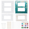 Rectangle Socket Panel Silicone Mould DIY-OC0003-66-1