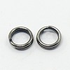 Iron Split Rings JRD5MM-01B-NF-2