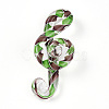 Handmade Lampwork Big Pendants LAMP-T023-07C-1