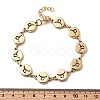 12 Constellations 304 Stainless Steel Link Chain Bracelets BJEW-I239-01G-11-5
