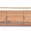 PVD Vacuum Plating 304 Stainless Steel Cable Chains CHS-F007-01G-B-4