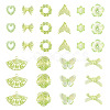 182Pcs 100G Transparent Acrylic Beads OACR-TA0003-66B-2