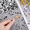200G 2 Colors 6/0 Glass Round Seed Beads SEED-PH0002-11B-3