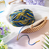 Light Gradient Segment Dyed Polyester Yarn DIY-TADJ0002-005C-6