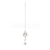 Teardrop Acrylic Beads Big Pendant Decorations HJEW-D029-01P-B-2
