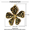 304 Stainless Steel Enamel Pendants STAS-OY005-19G-2