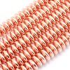 Electroplate Non-magnetic Synthetic Hematite Beads Strands G-L485-05B-RG-1
