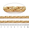 201 Stainless Steel Byzantine Chains SA-CBA46AF-02C-G-2