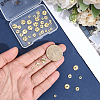 90Pcs 3 Styles Brass Beads KK-BBC0025-88-3