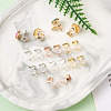 24Pcs 4 Colors Silicone Ear Nuts FIND-TA0001-48-4