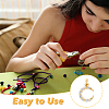 Rack Plating Brass Micro Pave Cubic Zirconia Pendants ZIRC-DC0001-15-6