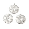 Non-Tarnish 304 Stainless Steel Pendants STAS-A066-02P-4