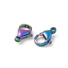 304 Stainless Steel Lobster Claw Clasps STAS-T065-15mm-34RC-2