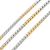 Ion Plating(IP) 304 Stainless Steel Box Chains STAS-B001-27C-G-2