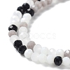 Glass Beads Strands EGLA-A034-M4mm-48-3