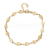 304 Stainless Steel Chain Bracelets BJEW-P376-04G-4