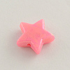 AB Color Plated Acrylic Beads SACR-Q106-01-3