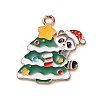Alloy Enamel Pendants ENAM-B030-02G-02-1
