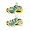 Alloy Enamel Pendants AL-CBAD1A5-01H-G-1