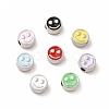 Rack Plating Alloy Enamel Beads FIND-G051-01P-1