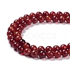 Glass Round Beads Strands GLAA-M044-01I-3
