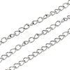 Non-Tarnish 304 Stainless Steel Curb Chains X-CHS-R005-100m-01-1