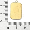 Ion Plating(IP) 304 Stainless Steel Pendants STAS-B058-02G-04-3