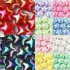 10Pcs UV Plating Plastic Beads SACR-YW0001-86A-2