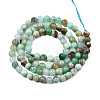 Natural Chrysoprase Beads Strands G-S333-4mm-016-2