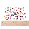 ABS Plastic Imitation Pearl Cabochons X-SACR-R755-8x6mm-ZM-2