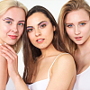 8Pcs 8 Styles Laser Eye Tattoo Stickers DIY-FG0004-50-5