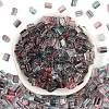 Transparent Spray Painted Glass Seed Beads SEED-L011-10A-03-2