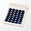Dyed Natural Lapis Lazuli Oval Cabochons X-G-J329-17-22x30mm-3