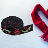 Polyester Ribbons SRIB-WH0011-078B-7