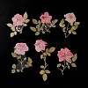 6Pcs Plant PET Adhesive Waterproof Stickers DIY-K074-01B-3