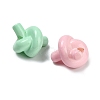 Baking Paint Opaque Acrylic Beads SACR-P035-01-3
