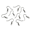 Brass Earring Hooks KK-S075-B-1