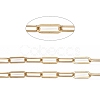 304 Stainless Steel Paperclip Chains CHS-F011-01A-G-1
