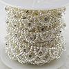 ABS Plastic Imitation Pearl Beaded Trim OCOR-Q046-05-1
