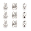 Tarnish Resistant 304 Stainless Steel Bead Tips X-STAS-R063-20-1