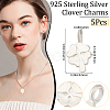 5Pcs 925 Sterling Silver Charms STER-BBC0001-21-2