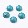 Natural Howlite Cabochons G-E482-09B-1