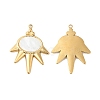 Ion Plating(IP) 304 Stainless Steel Pendants X-STAS-Q215-30G-1