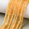 Natural Topaz Jade Beads Strands GG-NH0015-A01-4mm-1