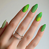 Stainless Steel DIY Nail Art Templates MRMJ-WH0092-066-4